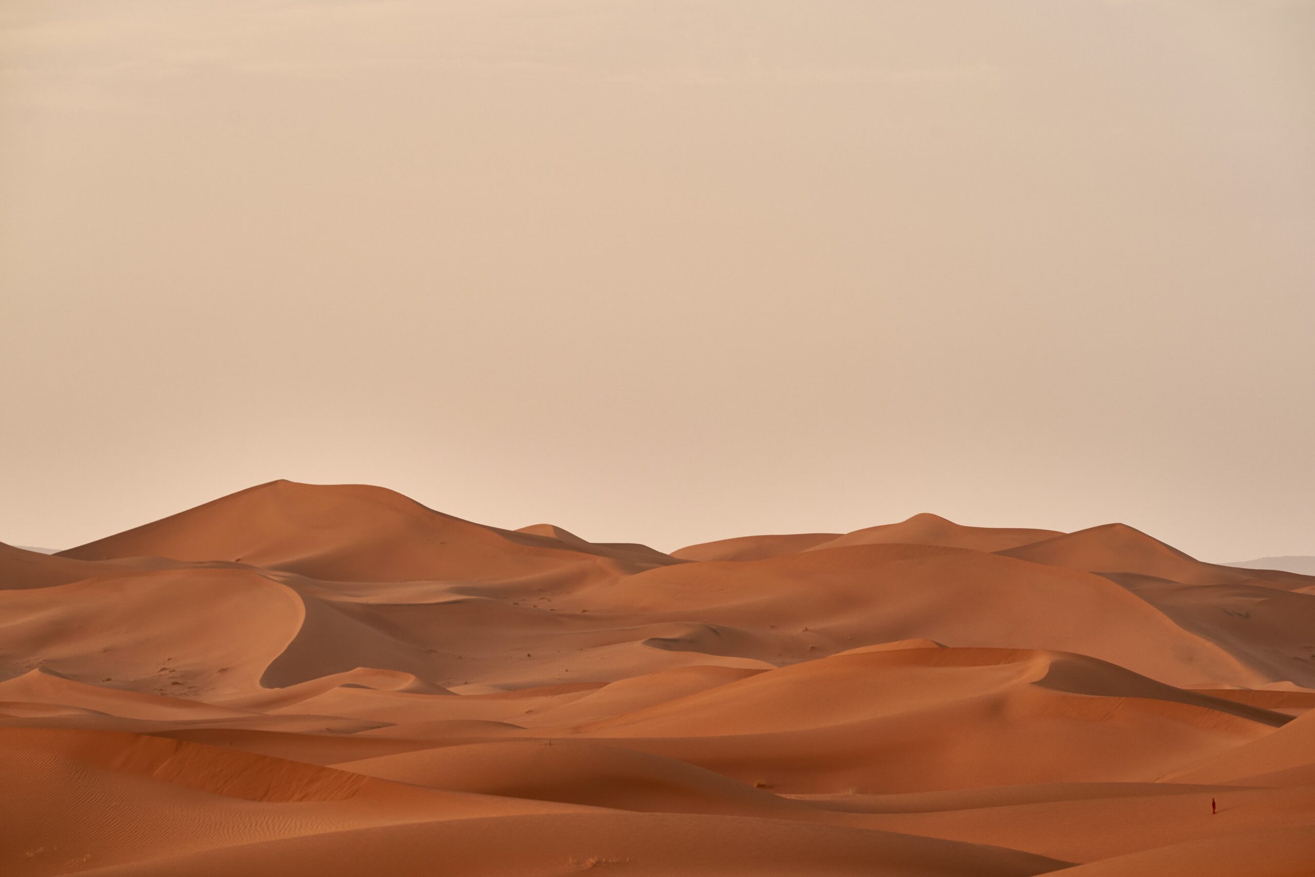 An empty desert